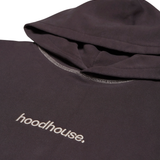 HOOD HOUSE DOUBLE HASH DARK GREY HOODIE