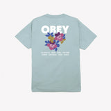 OBEY FLORAL GARDEN CLASSIC SS GOOD GREY