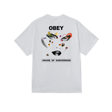 OBEY FACE OF SUBVERSION CLASSIC SS WHT