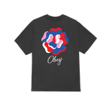 OBEY PAPER ROSE SS VINTAGE BLACK
