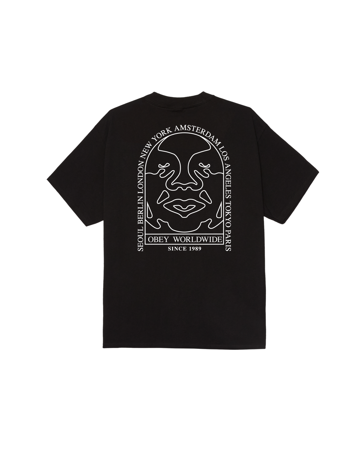 OBEY ICON ARCH SS BLACK