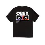 OBEY ALWAYS WATCHING SS BLACK