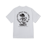 OBEY MOVE FORWARD SS WHITE
