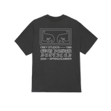 OBEY DESIGN SERVICES SS VINTAGE BLACK