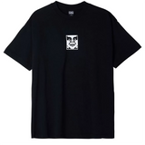 OBEY ICON HEAVYWEIGHT SS OFF BLK