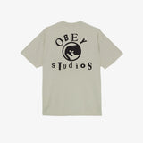 OBEY STUDIOS ICON HW SS SILVER GRY