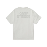 OBEY STUDIOS OUTLINE PIGMENT SS PIGMENT TRUE VINTAGE WHITE