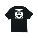 OBEY OBEY BOLD ICON FACE PIGMENT SS PIGMENT TRUE VINTAGE BLACK
