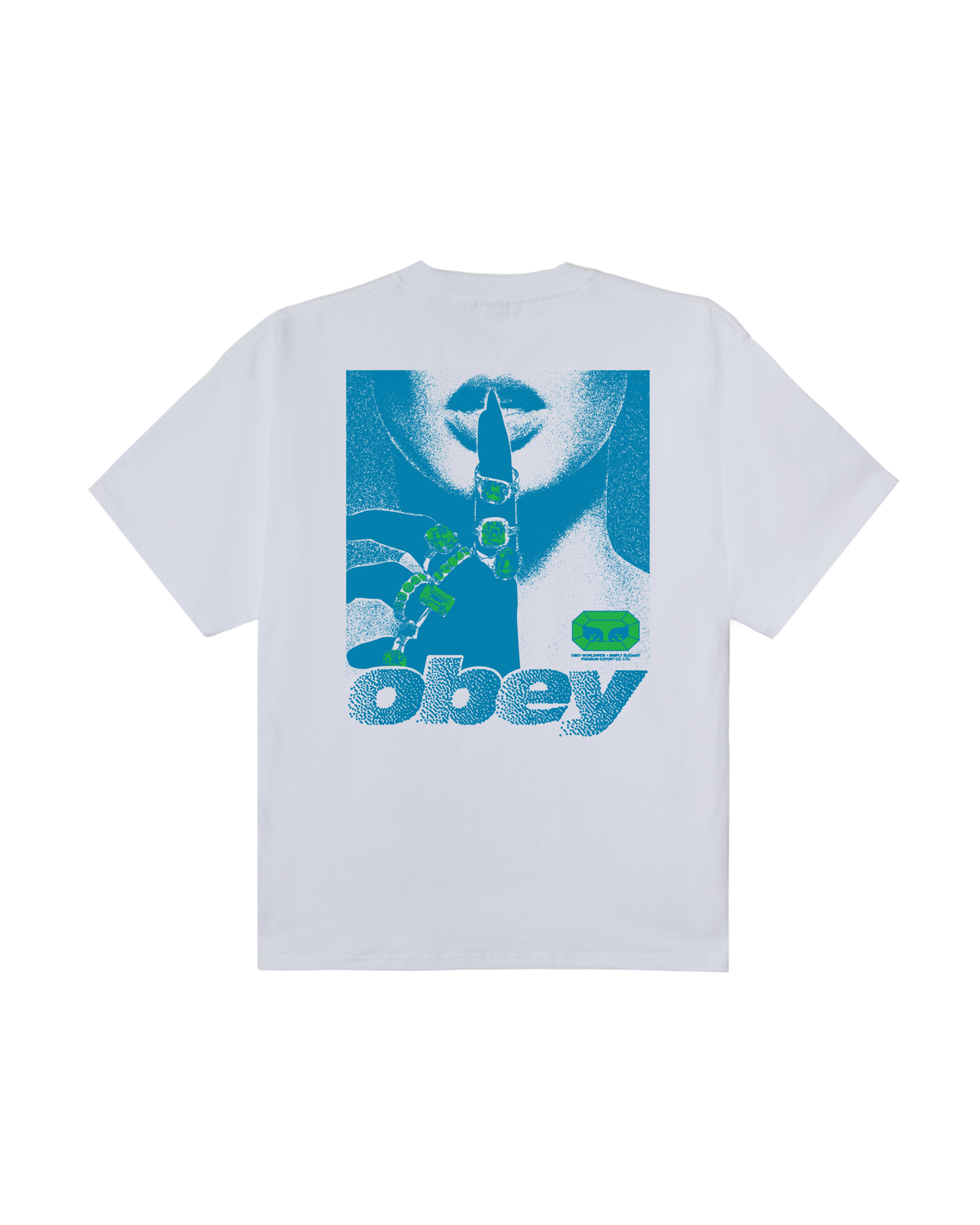 OBEY EXPORTS SS WHITE