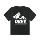 OBEY ANIMALS SS VINTAGE BLACK