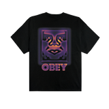 OBEY HEAT MAP ICON SS BLACK