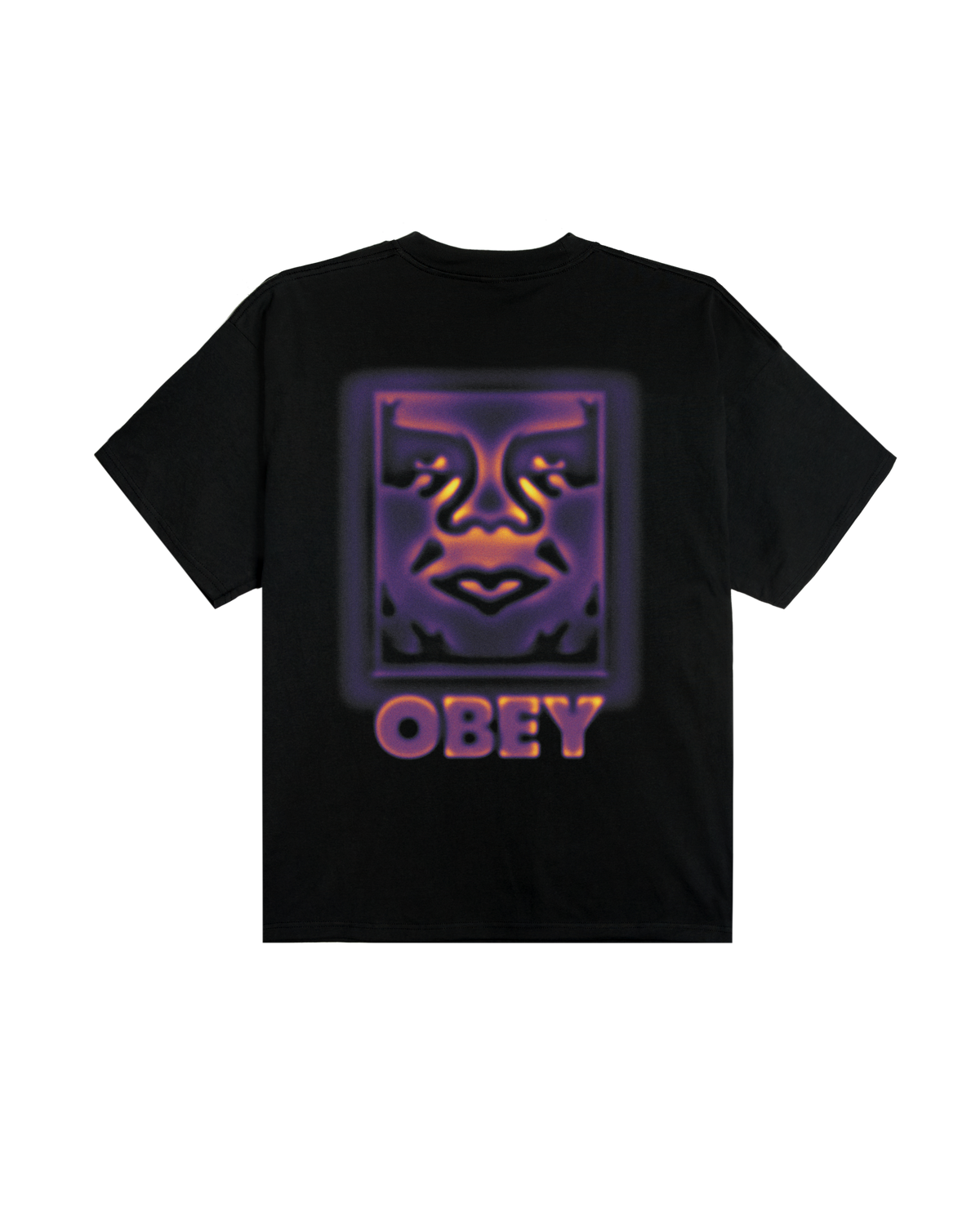 OBEY HEAT MAP ICON SS BLACK