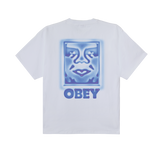 OBEY HEAT MAP ICON SS WHITE