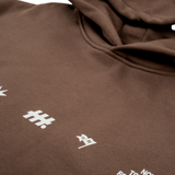 HOOD HOUSE SYMBOL SIGNAL HOODIE TAUPE