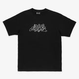 HUF OUTLINES S/S TEE BLK