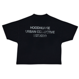 HOOD HOUSE HERITAGE BLACK T-SHIRT