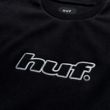 HUF H DOT POLAR FLEECE CREWNECK BLK