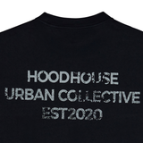 HOOD HOUSE HERITAGE BLACK T-SHIRT