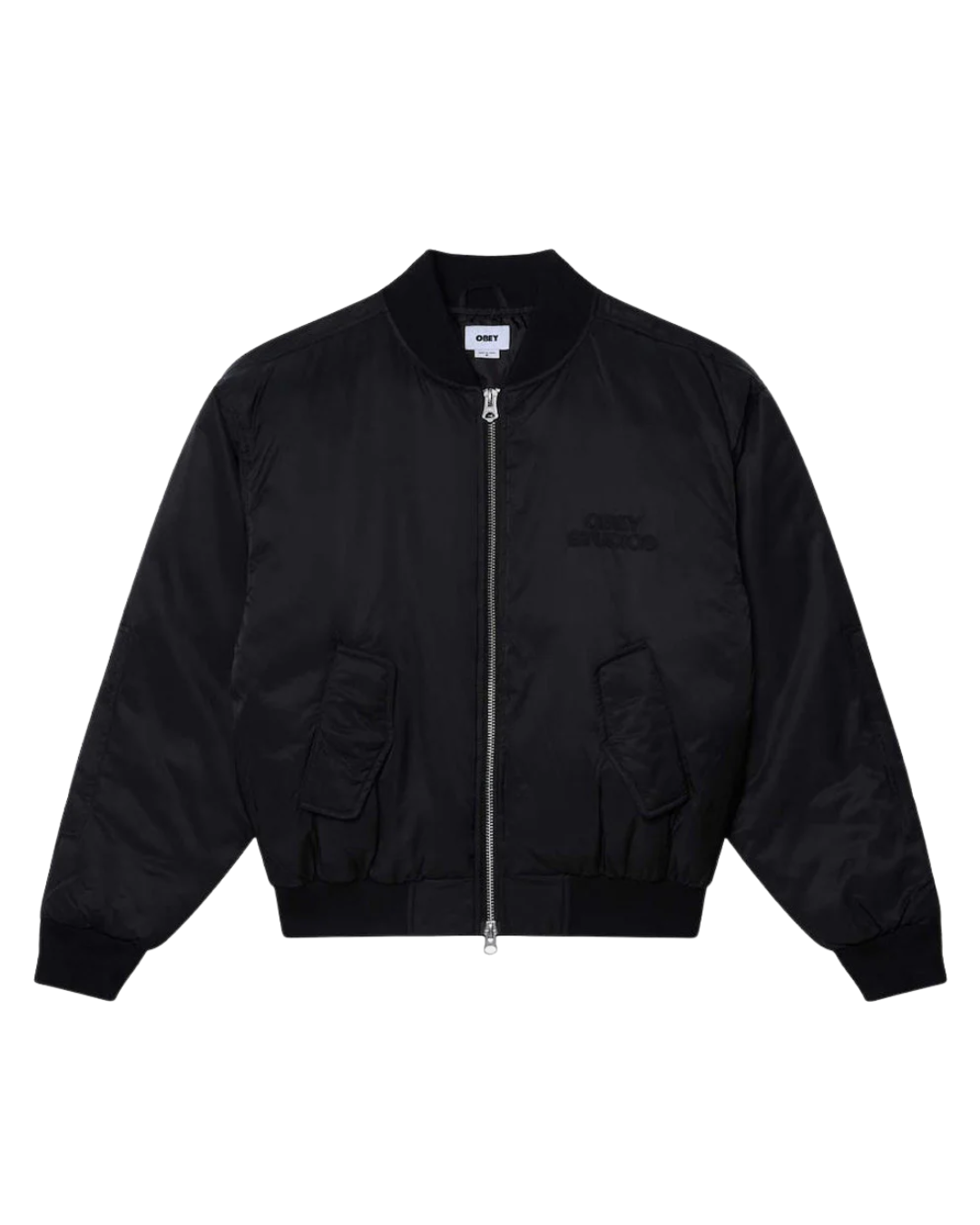 OBEY STUDIOS MA-1 BOMBER BLK