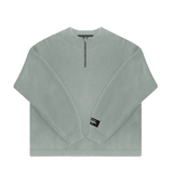 YUXUS GLINT “ATLAS” KNITTED HALF ZIP