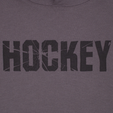 HOCKEY PUFF PRINT SHATTER HOODIE CHARCOAL