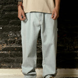 MORE AMOR DENIM CARPENTER PANT LIGHT BLUE
