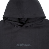 HOOD HOUSE ESSENTIAL HOODIE PIGMENT BLACK
