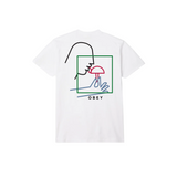 OBEY TASTE TEST CLASSIC SS WHT