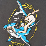 MORE AMOR HAMMERHEAD SHARK T-SHIRT GRAY