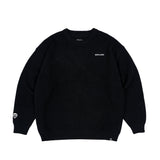 MORE AMOR OVERSIZE SWEATER BLACK