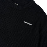 MORE AMOR OVERSIZE SWEATER BLACK