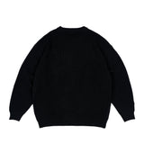 MORE AMOR OVERSIZE SWEATER BLACK