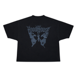 HOOD HOUSE METAMORPH BLACK T-SHIRT