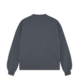 YUXUS CHAR "ATLAS" CREWNECK BLK