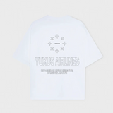 YUXUS IVORY “VOYAGER” T-SHIRT