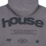 HOOD HOUSE SYSTEM DARK SLATE HOODIE
