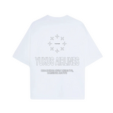 YUXUS IVORY “VOYAGER” T-SHIRT