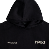 HOOD HOUSE SYSTEM HOODIE BLK