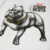 HUF 4 THE DAWGS SS WHT
