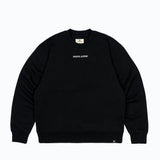 MORE AMOR WRITTEN CREWNECK BLACK