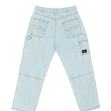 MORE AMOR DENIM CARPENTER PANT LIGHT BLUE