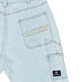 MORE AMOR DENIM CARPENTER PANT LIGHT BLUE