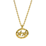 TWO JEYS SUPERSTAR GOLD NECKLACE