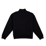 HOOD HOUSE LOWKEY HALF ZIP BLK