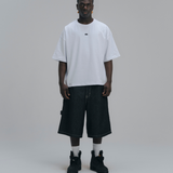HOOD HOUSE SILENT LOGO SS WHT