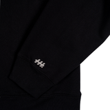 HOOD HOUSE ESSENTIAL HALF ZIP BLK