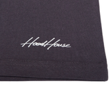 HOOD HOUSE STAR PIGMENT BLACK POLO