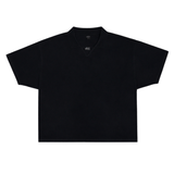 HOOD HOUSE ESSENTIAL BLACK POLO