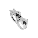 TWOJEYS SUPERSTAR KNUCKLE RING SILVER