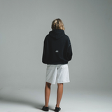 HOOD HOUSE DOUBLE HASH BLACK HOODIE